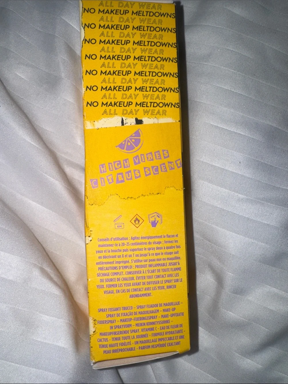 Urban Decay All Nighter Makeup Setting Spray with vitamin C new in box